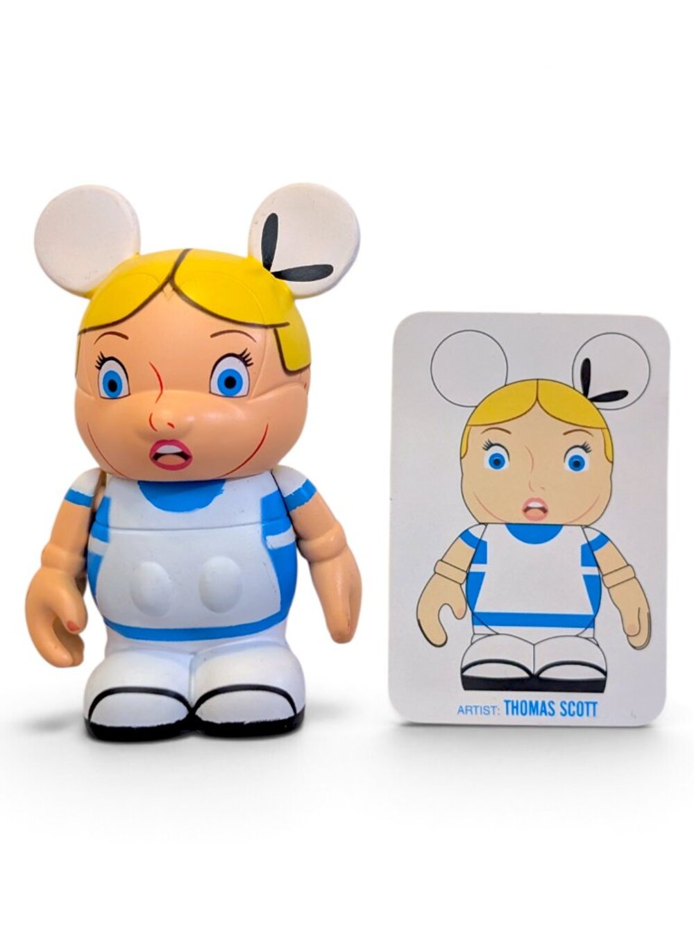 Alice in Wonderland Disney Animation Vinylmation Action FigureToy: Alice, 3 in.